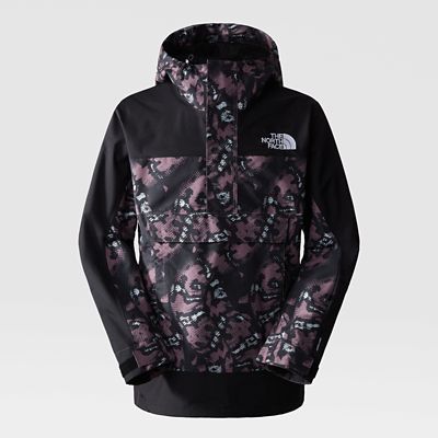 The North Face Anorak Driftview Para Hombre Fawn Grey Snake Charmer Print Tamaño S Hombre