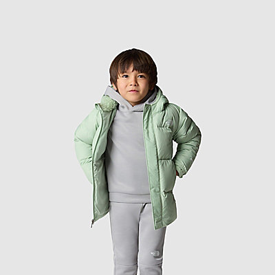 Comprar Parka con forro polar para niño, chaqueta cálida, plumífero de  largo medio para niño