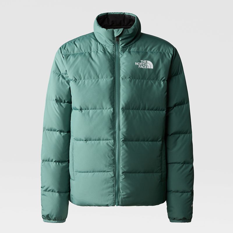 The North Face Teen's Reversible North Down Jacket Dark Sage