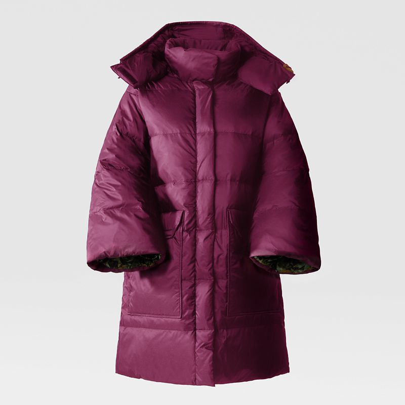 The North Face Parka North Face '73 Para Mujer Boysenberry-misty Sage Fallen Leaves Print 