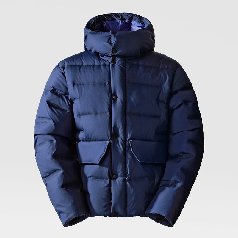 The North Face Men's Rmst Sierra Down Parka Summit Navy-silver Reflective
