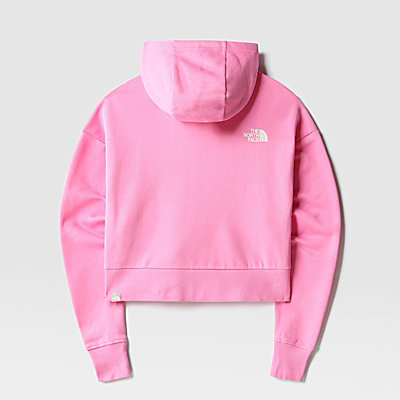 Women's Respect Front Cropped Hoodie