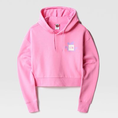 The North Face Women&#39;s Respect Front Cropped Hoodie. 1