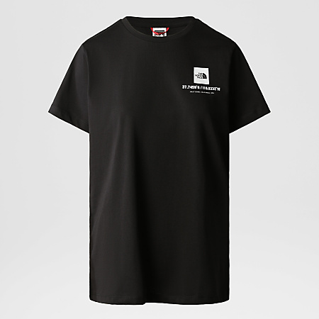 T-shirt descontraída Coordinates para mulher | The North Face