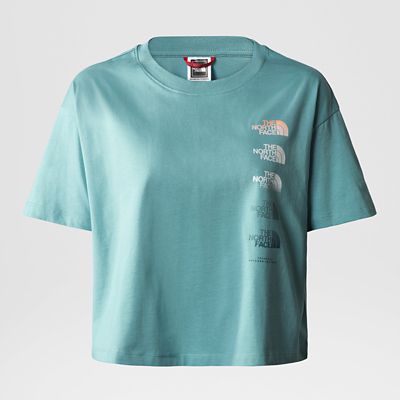 The North Face Women&#39;s Cropped Graphic T-Shirt. 1