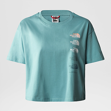 Cropped Graphic-T-shirt voor dames | The North Face