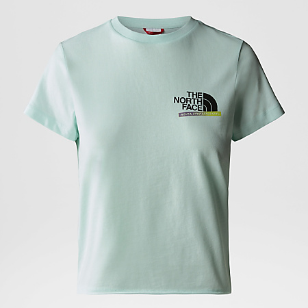Graphic eng geschnittenes T-Shirt für Damen | The North Face