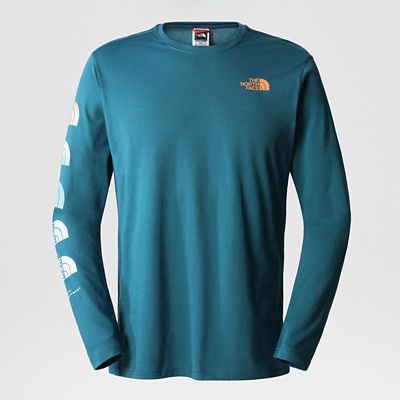 The North Face Men&#39;s Long-Sleeve Graphic T-Shirt. 1