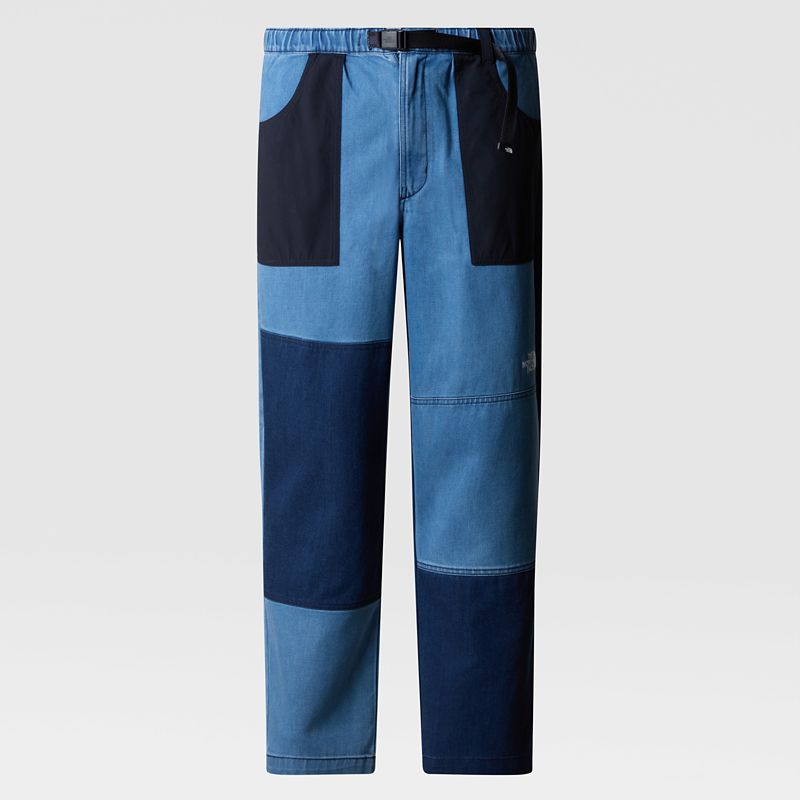The North Face Men's Denim Casual Trousers Light Indigo Denim Wash
