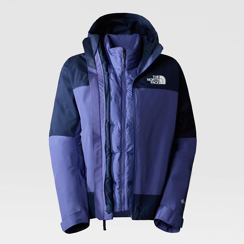 The North Face Chaqueta 3 En 1 Triclimate Gore-tex® Mountain Light Para Mujer Cave Blue-summit Navy 
