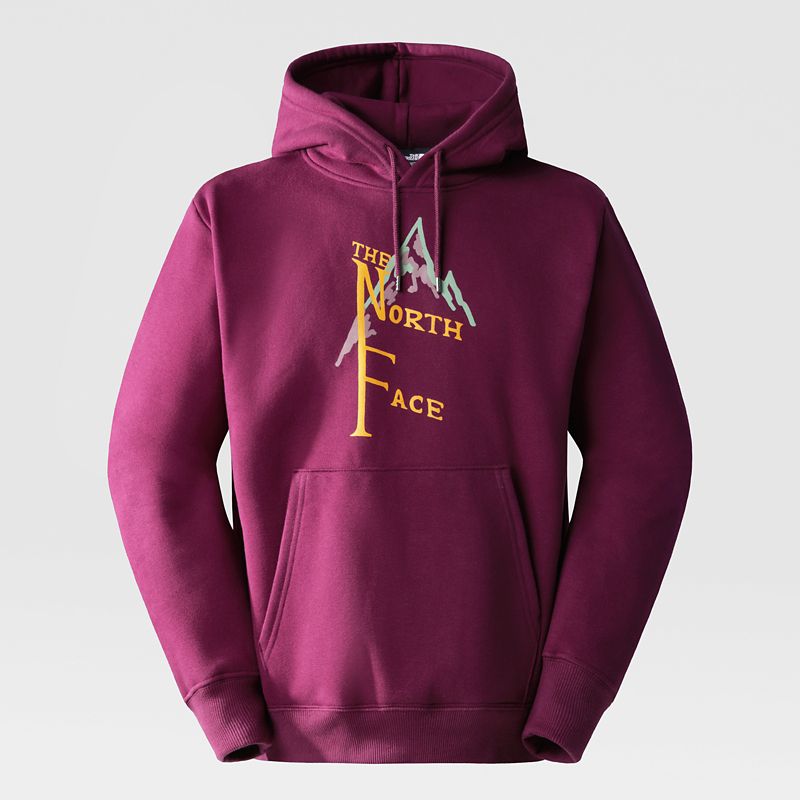 The North Face Men's Heavyweight Hoodie Boysenberry-lo-fi