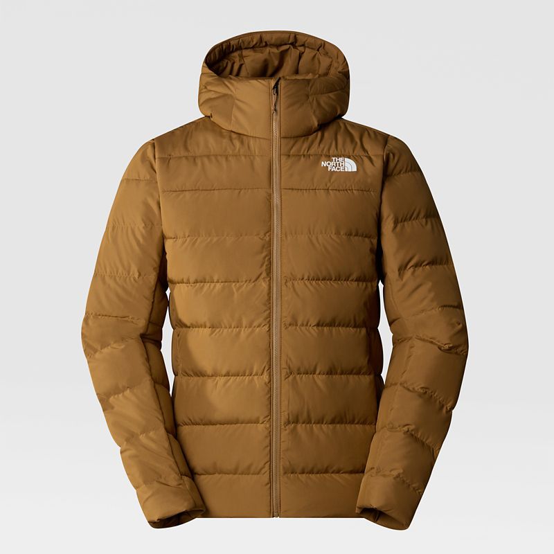 The North Face Men's Aconcagua Iii Hooded Jacket Utility Brown