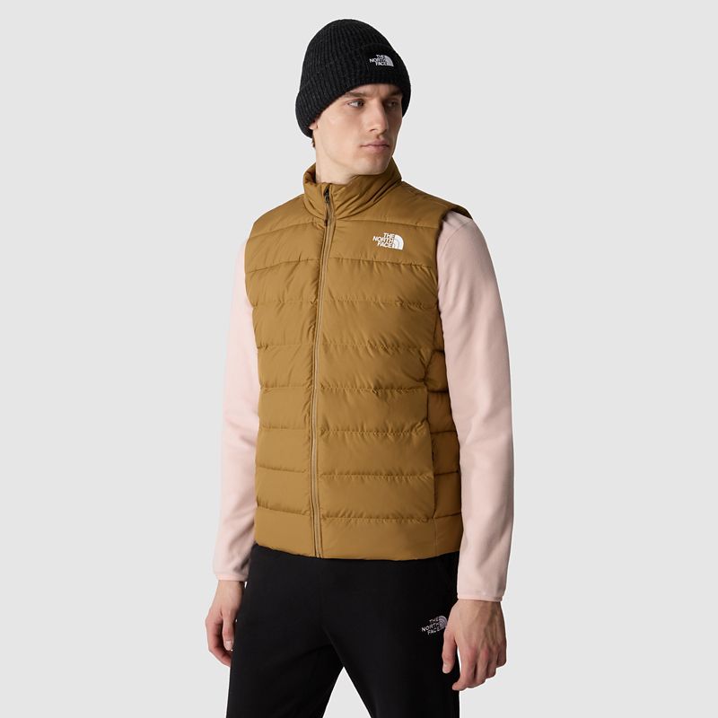 The North Face Chaleco Aconcagua Iii Para Hombre Utility Brown 