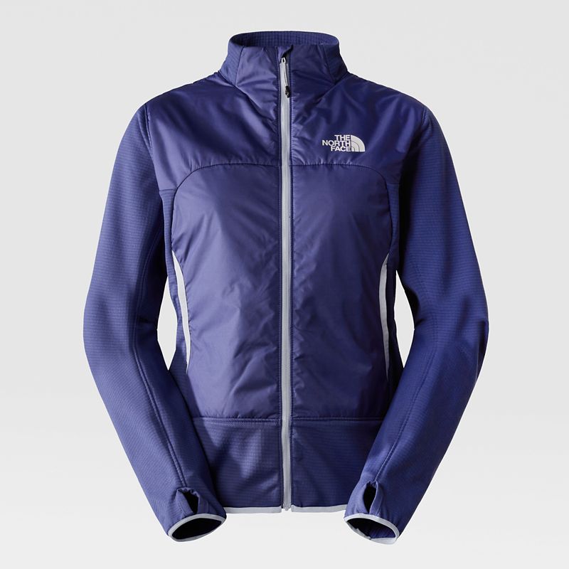The North Face Women's Winter Warm Pro Full-zip Jacket Cave Blue-dusty Periwinkle