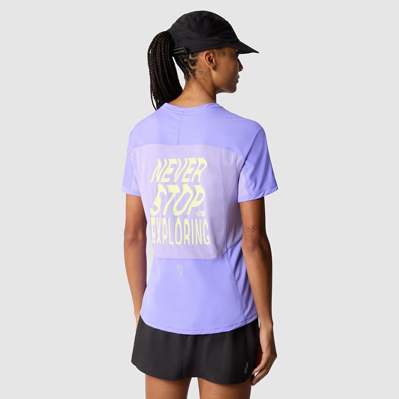 The North Face Camiseta Sunriser Para Mujer Optic Violet-high Purple 