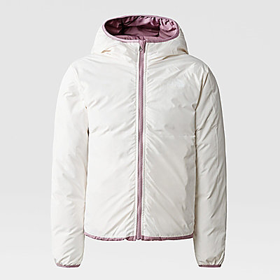 The North Face North Down Reversible Hooded Jacket - Girls' Boysenberry Floret Print, L
