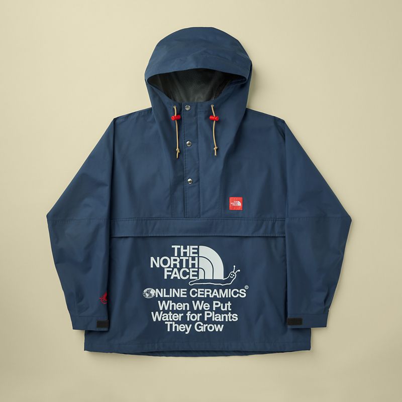 The North Face Tnf X Online Ceramics Windjammer Waterproof Jacket Shady Blue