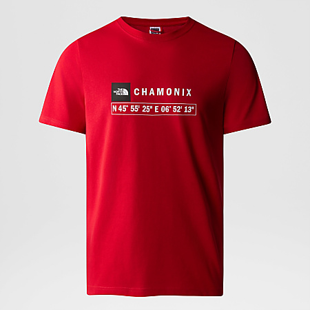 Chamonix GPS-T-shirt voor heren | The North Face