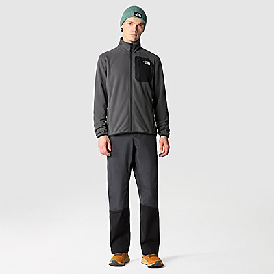 The North Face Veste Polaire Homme - Experit Grid 851O - Optic Blue/TNF  Black