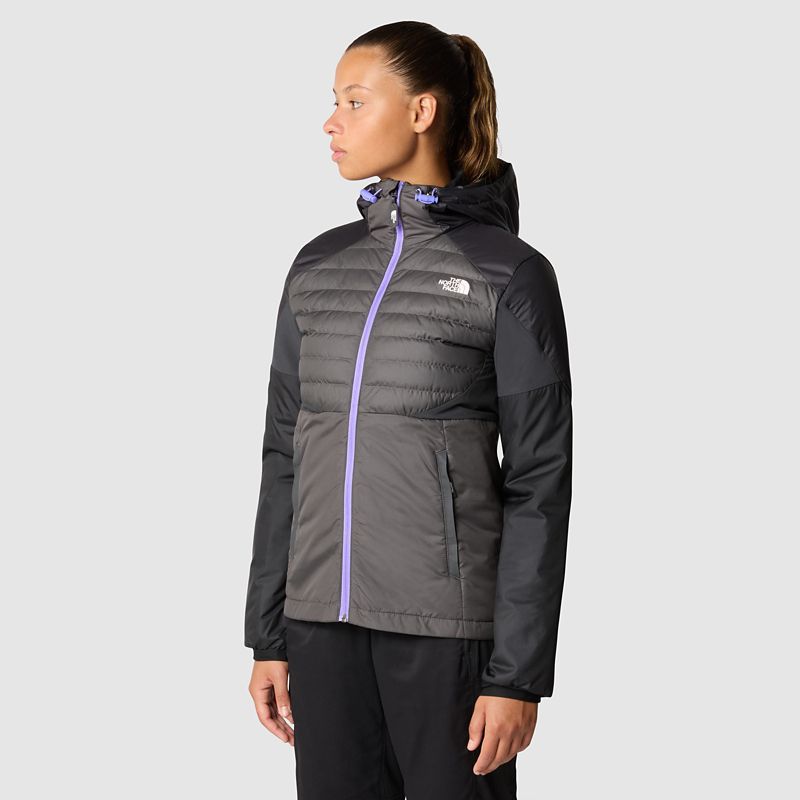 The North Face Middle Cloud Isolierjacke Für Damen Anthracite Grey-tnf Black 