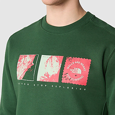 Outdoor Graphic-sweater voor heren 9
