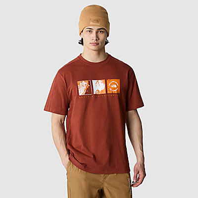 Camiseta con estampado gráfico Outdoor para hombre 3