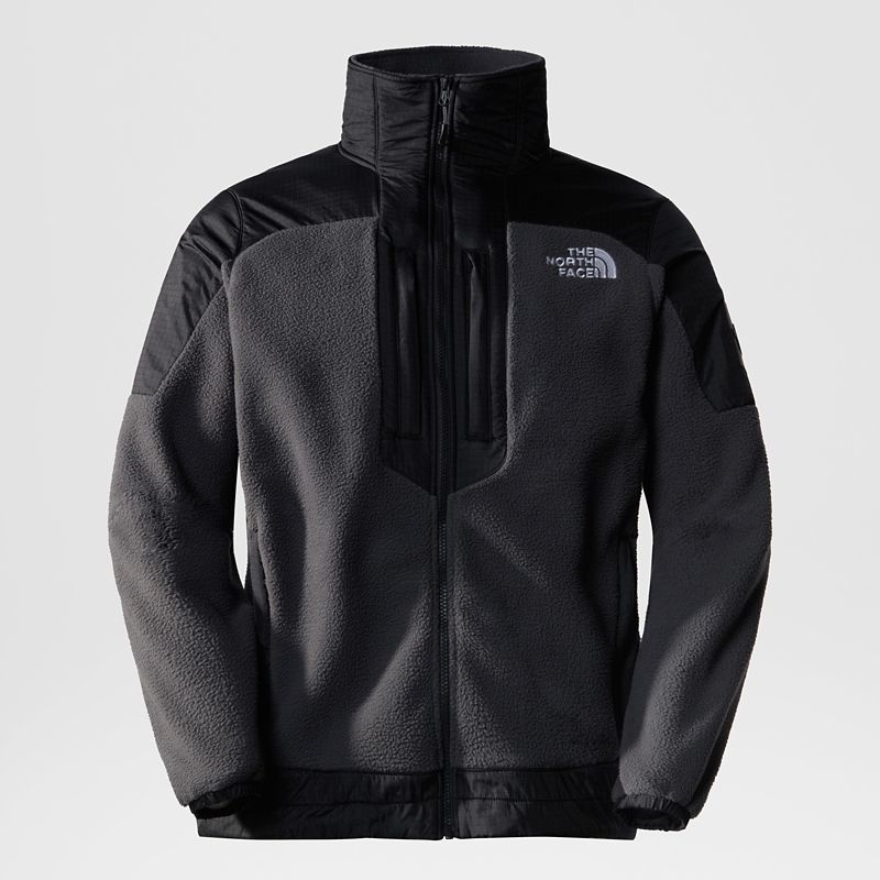 The North Face Men's Fleeski Y2k Jacket Asphalt Grey-tnf Black