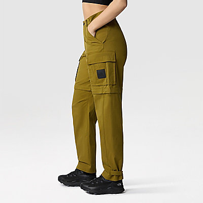 Women's NSE Convertible Straight Loose Cargo Trousers 5