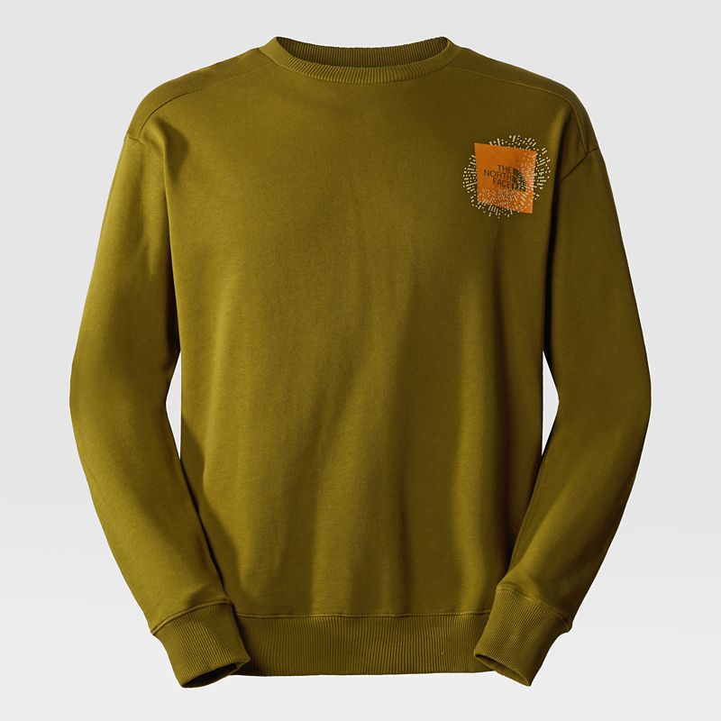 The North Face Graphic Sweater Fir Green
