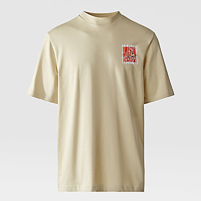 Camiseta de corte cuadrado con estampado gráfico
