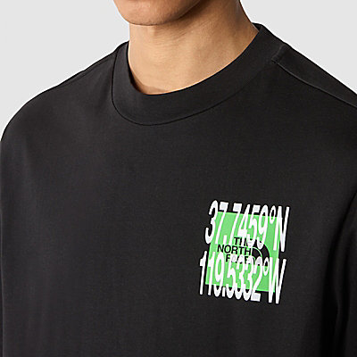 Camiseta de corte cuadrado con estampado gráfico 8