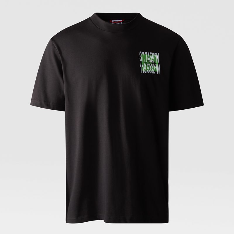 The North Face Camiseta De Corte Cuadrado Con Estampado Gráfico Tnf Black 
