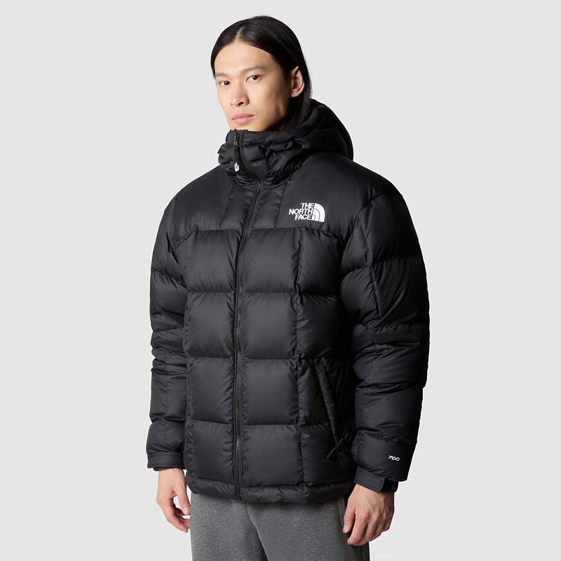 The North Face Men's Lhotse Down Hooded Jacket Tnf Black
