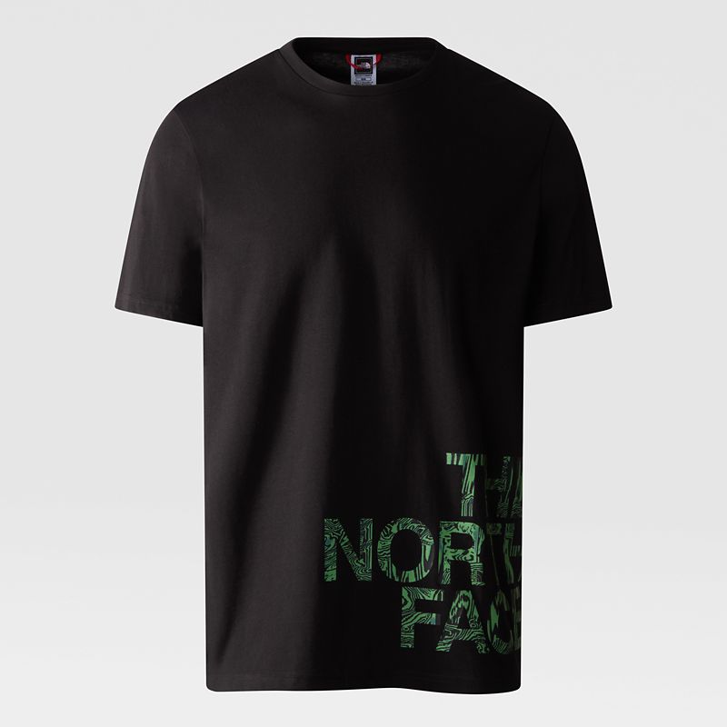The North Face Blown Up Logo T-shirt Für Herren Tnf Black 