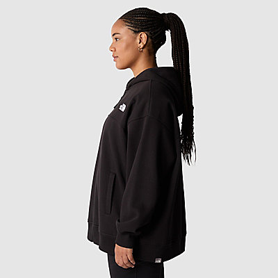 Plus Size Essential-hoodie met volledige rits voor dames 6