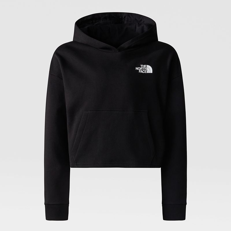 The North Face Girls' Graphic Hoodie Tnf Black