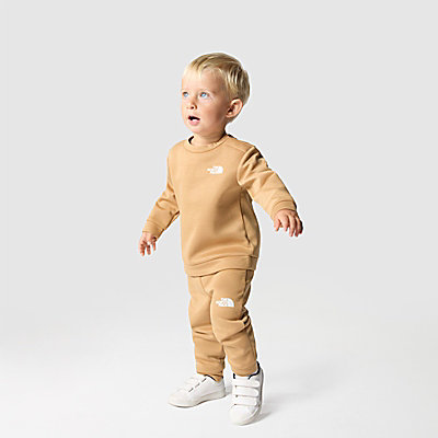 Baby Dropped Shoulder Two-Piece Set