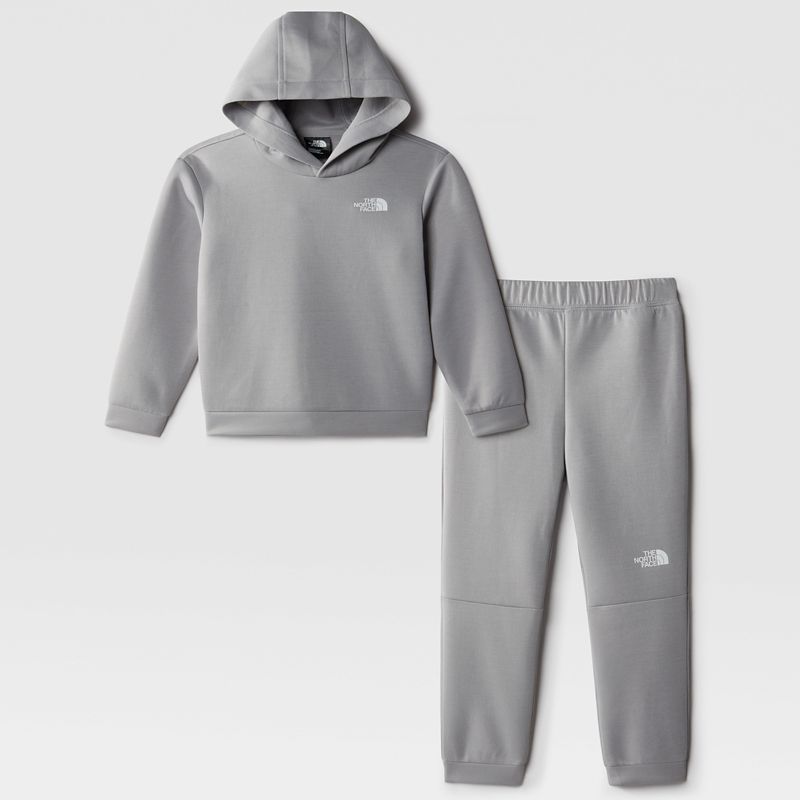 The North Face Kids' Dropped Shoulder Two-piece Set Meld Grey