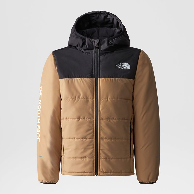 The North Face Boy's Never Stop Synthetic Jacket Almond Butter/tnf Black
