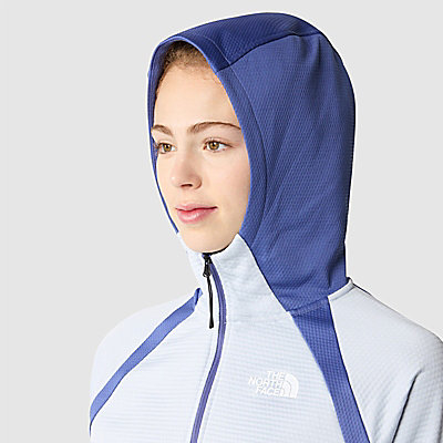 Fleece hoodie met volledige rits voor dames 10