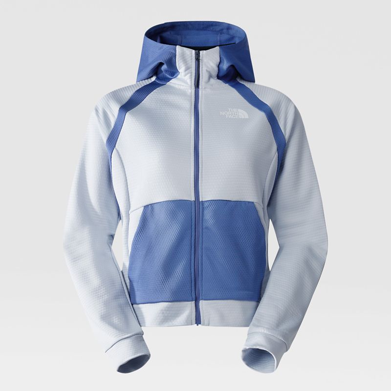 The North Face Women's Mountain Athletics Full-zip Fleece Hoodie Dusty Periwinkle-cave Blue