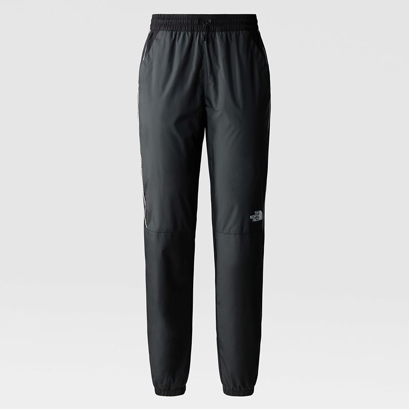 The North Face Women's Mountain Athletics Wind Track Trousers Asphalt Grey-tnf Black