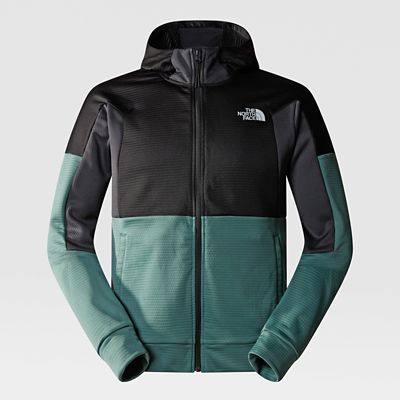 Fleece hoodie met volledige rits voor heren | The North Face