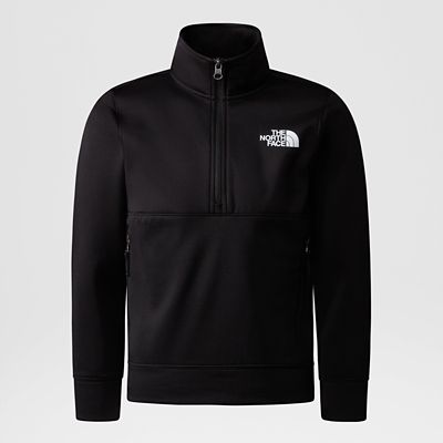 The North Face Sweatshirt Mit 1/4-langem Rv Für Jugendliche Tnf Black-tnf Black Größe XS Damen