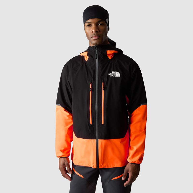 The North Face Men's Balmenhorn Futurelight™ Shell Jacket Tnf Black-shocking Orange