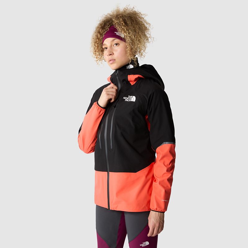 The North Face Women's Balmenhorn Futurelight™ Shell Jacket Tnf Black/radiant Orange