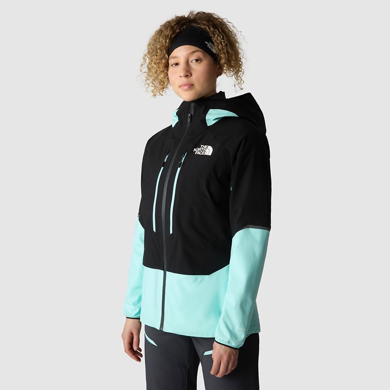 The North Face Women's Balmenhorn Futurelight™ Shell Jacket Tnf Black-powder Teal