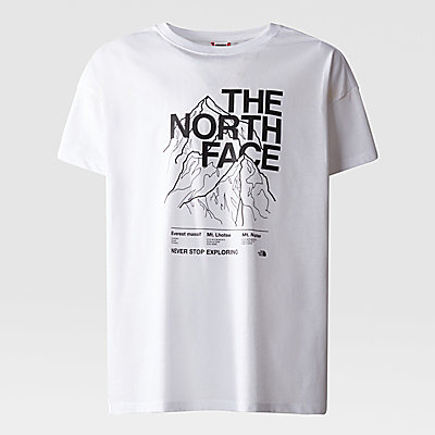 T-shirt Mountain Line da ragazzo 1