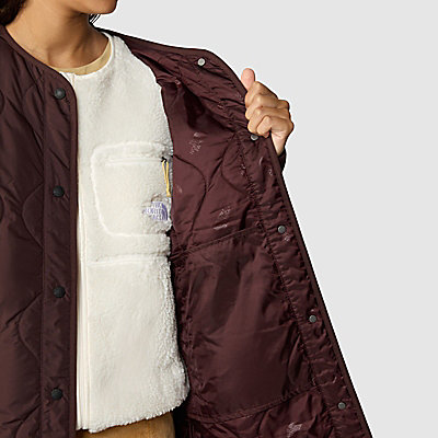Ampato Quilted Long Jacket W 10