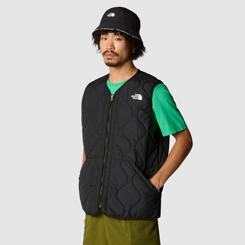 The North Face Men's Ampato Quilted Gilet Tnf Black